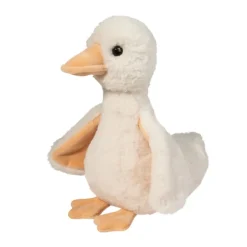 Soft Ginnie the Cream Plush Goose by Douglas