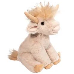 Soft Laddie the 10 Inch Plush Cream Highland Cow by Douglas