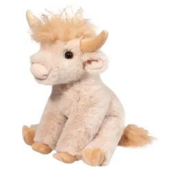 Soft Laddie the 10 Inch Plush Cream Highland Cow by Douglas