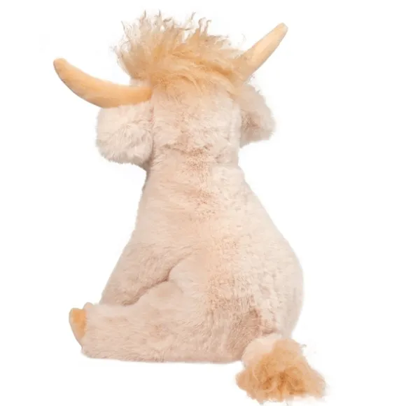 Soft Laddie the 10 Inch Plush Cream Highland Cow by Douglas