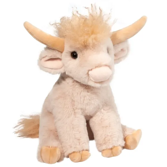 Soft Laddie the 10 Inch Plush Cream Highland Cow by Douglas
