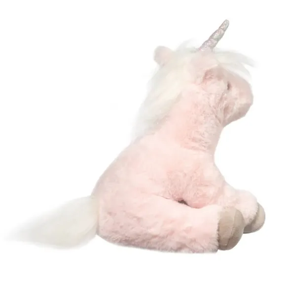 Soft Lexie the 9 Inch Ice Pink Plush Unicorn by Douglas