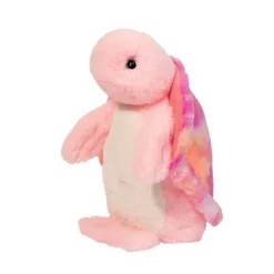 Soft Lillie the 9 Inch Plush Pink Turtle by Douglas