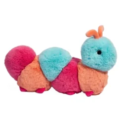 Soft Munchie the 11 Inch Plush Pink Caterpillar by Douglas