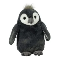 Soft Perrie the 9 Inch Plush Grey Penguin by Douglas