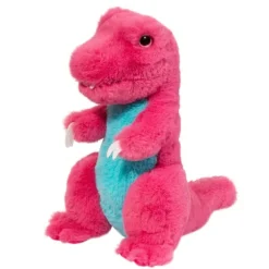 Soft Stephanie the 10 Inch Plush Pink T-Rex Dinosaur by Douglas