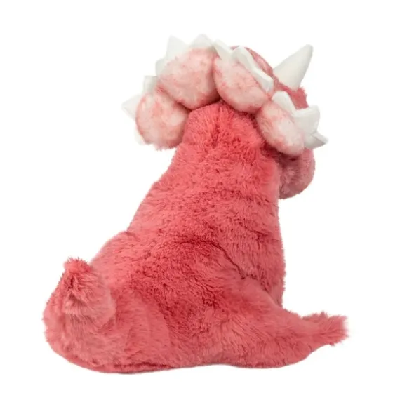 Soft Tracie the 10 Inch Plush Pink Triceratops Dino by Douglas