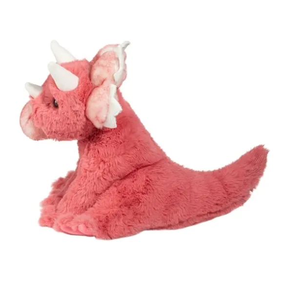 Soft Tracie the 10 Inch Plush Pink Triceratops Dino by Douglas
