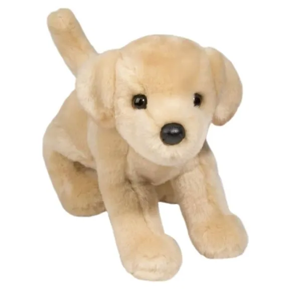 Spankie the 12 Inch Stuffed Yellow Lab Puppy by Douglas