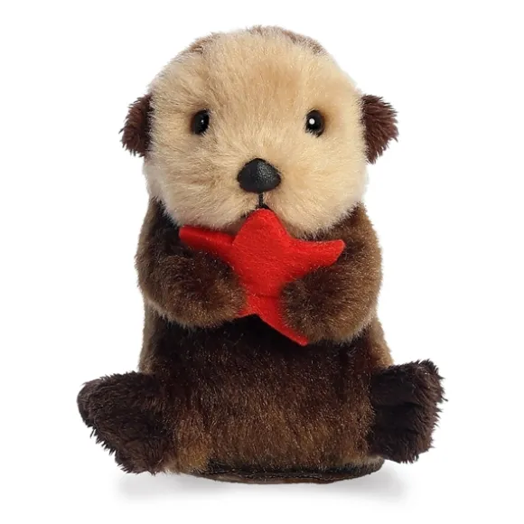 Spiffy the Stuffed Otter Magnetic Shoulderkins by Aurora