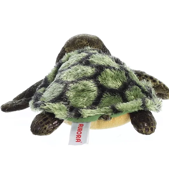 Splish Splash the Stuffed Sea Turtle Mini Flopsie by Aurora