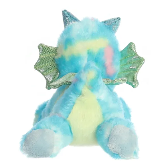 Sprinkles the Small Stuffed Blue Dragon Bright Fancies by Aurora