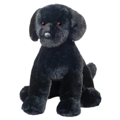Spruce the 18 Inch Sitting Plush Black Lab by Douglas