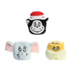 Squishy Dr. Seuss Classic Characters Plush Mallows 3 Piece Set by Aurora