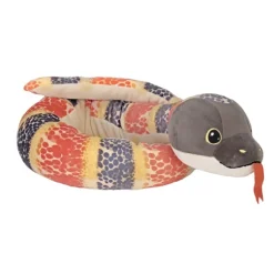 Squishy 52 Inch Plush Brown Snake by Wild Republic