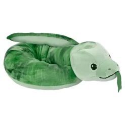 Squishy 52 Inch Plush Green Snake by Wild Republic