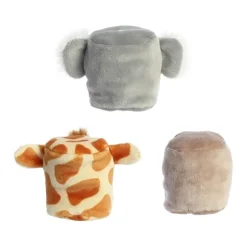 Squishy Jungle Animals Plush Mallows 3 Piece Set By Aurora