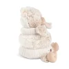 Stackable Rings Plush Pig Baby Toy by Demdaco