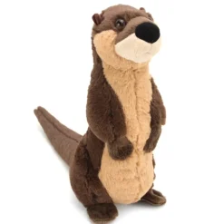 Standing Stuffed River Otter Mini Cuddlekin by Wild Republic