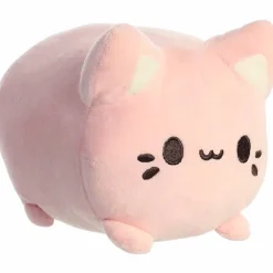 Strawberry the Pink Stuffed Cat Meowchi Plush by Aurora