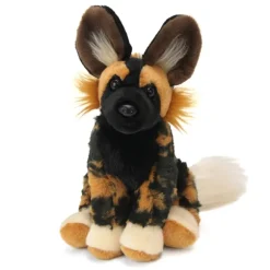 Stuffed African Wild Dog Mini Cuddlekin by Wild Republic