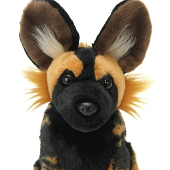 Stuffed African Wild Dog Mini Cuddlekin by Wild Republic