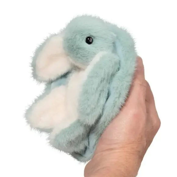 Stuffed Aqua Turtle Lil Baby by Douglas