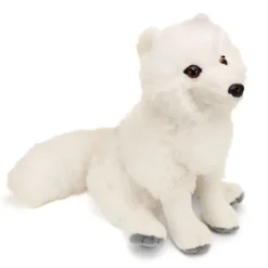 Stuffed Arctic Fox 12 Inch Cuddlekin by Wild Republic