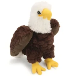 Stuffed Bald Eagle Mini Cuddlekin by Wild Republic