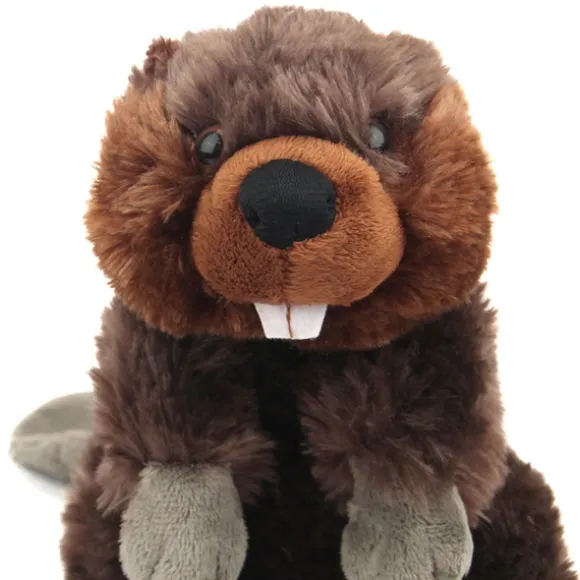 Stuffed Beaver Mini Cuddlekin by Wild Republic