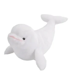 Stuffed Beluga Whale Mini EcoKins by Wild Republic