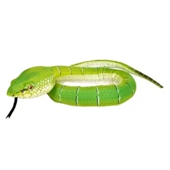 Stuffed Borneo Pit Viper 54 Inch Plush Snake by Wild Republic