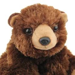 Stuffed Brown Bear Mini Cuddlekin by Wild Republic