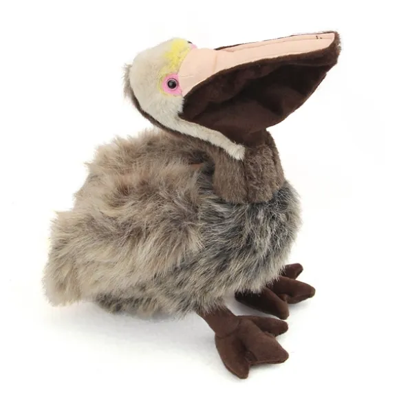 Stuffed Brown Pelican 14 Inch Plush Bird by Fiesta