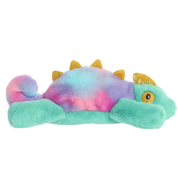 Stuffed Chameleon Lizard 16 Inch Snoozles Plush by Aurora
