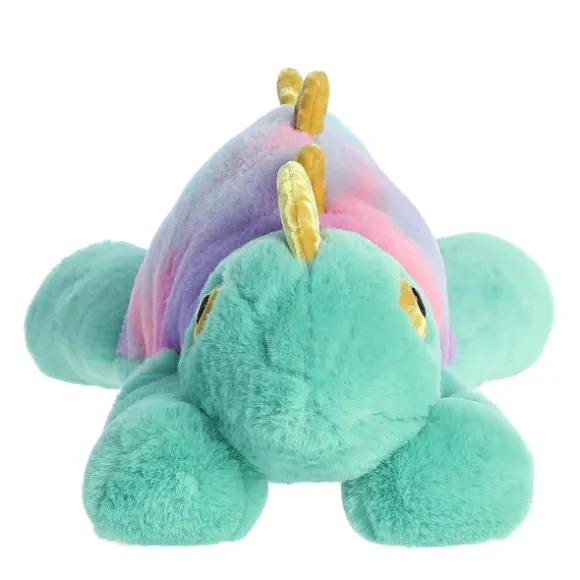 Stuffed Chameleon Lizard 16 Inch Snoozles Plush by Aurora