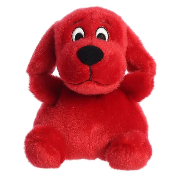 Stuffed Clifford the Big Red Dog Palm Pals Plush by Aurora