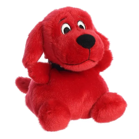 Stuffed Clifford the Big Red Dog Palm Pals Plush by Aurora