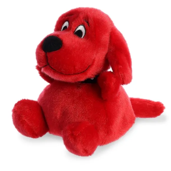 Stuffed Clifford the Big Red Dog Palm Pals Plush by Aurora