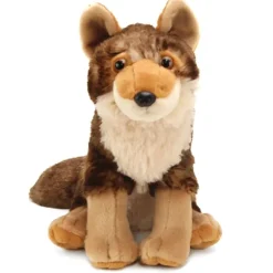 Stuffed Coyote 12 Inch Cuddlekin by Wild Republic