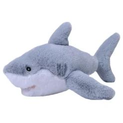 Stuffed Great White Shark EcoKins by Wild Republic