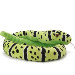 Stuffed Green Rock Rattlesnake 54 Inch Plush Snake by Wild Republic