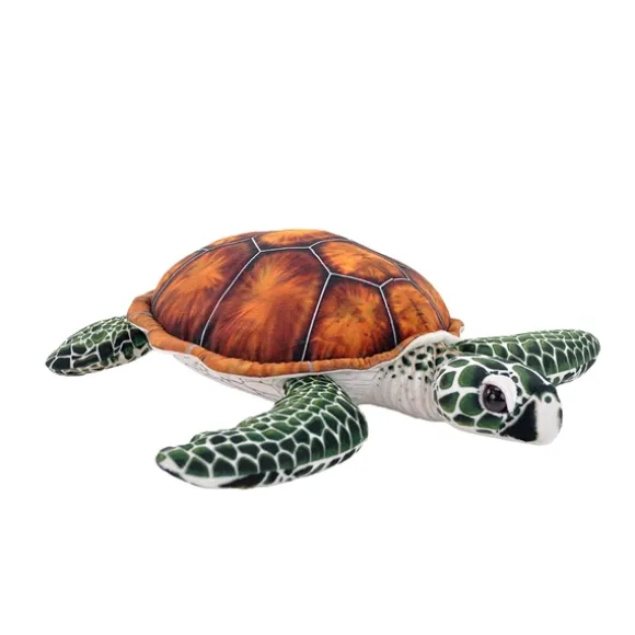 Stuffed Green Sea Turtle Living Ocean Plush by Wild Republic