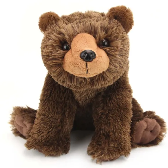 Stuffed Grizzly Bear 12 Inch Cuddlekin by Wild Republic