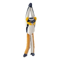 Stuffed Hanging Wolf's Mona Monkey Ecokins by Wild Republic