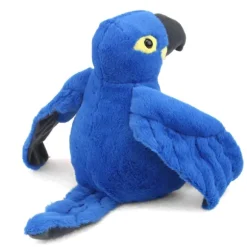 Stuffed Hyacinth Macaw Mini Cuddlekin by Wild Republic