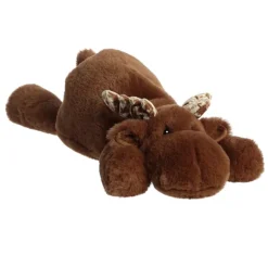 Stuffed Moose 18 Inch Snoozle Plush by Aurora