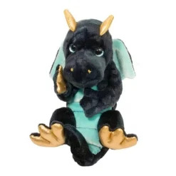Stuffed Navy Dragon Lil Baby by Douglas