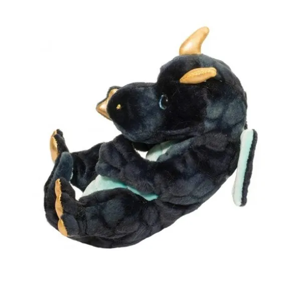 Stuffed Navy Dragon Lil Baby by Douglas