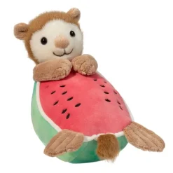 Stuffed Otter Melon Macaroon Plush by Douglas